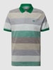 MCNEAL Poloshirt met streepmotief Olijfgroen
