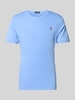 Polo Ralph Lauren T-Shirt mit Label-Stitching Bleu