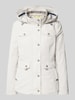 Gil Bret Jacke mit Kapuze Kitt