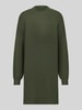 VERO MODA Relaxed Fit Strickkleid aus Viskose-Mix Modell 'NANCY' Dunkelgruen