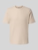 Only & Sons Relaxed fit T-shirt met wafelpatroon Beige