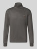 Polo Ralph Lauren sweter z golfem o kroju regular fit z czystej bawełny Ciemnoszary