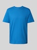 Tom Tailor Regular Fit T-Shirt aus reiner Baumwolle Royal