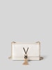 VALENTINO BAGS Handtas met logo-applicatie, model 'DIVINA SA' Zilver