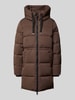 MSCH Copenhagen Steppjacke mit Kapuze Modell 'Mola Pavinaria' Dunkelbraun