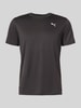 PUMA PERFORMANCE T-shirt met logo en ronde hals Zwart