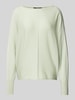 Someday Gebreide pullover met deelnaad, model 'Taliya line' Mintgroen