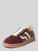 GANT Sneaker aus echtem Leder Modell 'Cuzima' Bordeaux