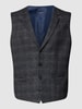 Christian Berg Men Bodywarmer met structuurmotief Antraciet