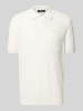 Polo Ralph Lauren Slim Fit Poloshirt mit Kentkragen Weiss