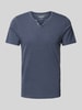 Jack & Jones T-Shirt mit V-Ausschnitt Dunkelblau