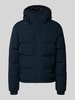 Superdry Gewatteerd jack met steekzakken, model 'Everest' Donkerblauw