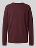 G-Star Raw Regular Fit Longsleeve in Strick-Optik Modell 'Jirgi' Bordeaux