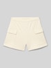 CHAMPION Regular fit sweatshorts met logopatch Zand