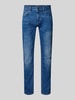 PME Legend Regular fit jeans in used-look, model 'Nightflight' Lichtblauw