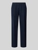 Filippa K Straight Fit Hose aus Leinen-Mix Marine
