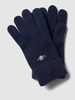 Gant Handschuhe mit Label-Stitching Marine