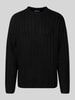 Jack & Jones Gebreide pullover met ribboorden, model 'BRADLEY' 