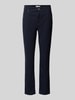 Christian Berg Woman Slim Fit Hose mit verkürztem Schnitt Dunkelblau