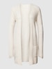 Christian Berg Woman Cardigan mit Eingrifftaschen Beige