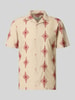 Casual Friday Slim Fit Freizeithemd mit Stitchings Modell 'LEOPOLD' Taupe