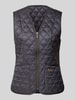Barbour Regular fit bodywarmer met v-hals model 'BETTY' Marineblauw
