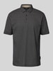 ARMANI EXCHANGE Poloshirt mit kurzer Knopfleiste Rot