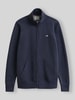 GANT Regular Fit Sweatjacke aus Baumwoll-Mix Marine
