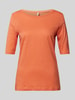 Soyaconcept T-Shirt mit Rundhalsausschnitt Modell 'Babette' Orange