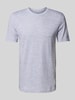 Tom Tailor Denim Regular Fit T-Shirt aus reiner Baumwolle Hellgrau