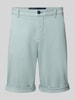 Tom Tailor Denim Regular fit bermuda's van katoenmix Lichtblauw