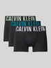 Calvin Klein Underwear Trunks mit elastischem Bund im 3er-Pack Petrol