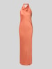 Jake*s Cocktail Figurbetontes Cocktailkleid aus reiner Viskose Orange