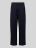 EA7 Emporio Armani Baggy Fit Sweatpants mit Label-Print Marine