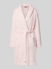 Lauren Ralph Lauren Bademantel mit Strukturmuster Hellrosa