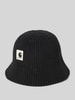 Carhartt Work In Progress Hoed met labeldetail, model 'Paloma' Zwart