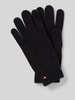 Tommy Hilfiger Handschuhe mit Logo-Stitching Modell 'ESSENTIALS' Black