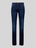 Blend Regular fit jeans in used-look, model 'Twister' Donkerblauw