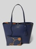 Lauren Ralph Lauren Shopper mit Label-Print Marine