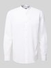 MCNEAL Regular Fit Freizeithemd mit Stehkragen Weiss