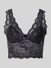 Only Bralette mit Spitzenbesatz Modell 'CHLOE' Black