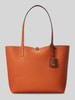 Lauren Ralph Lauren Shopper mit Wendeoption und Minibag Cognac