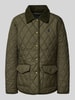 Polo Ralph Lauren Gewatteerd jack met platte kraag en klepzakken Flessengroen