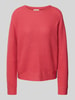 Tom Tailor Regular Fit Strickpullover aus reiner Baumwolle Rot