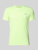 New Balance Funktionsshirt mit Rundhalsausschnitt und Logo Neon Gelb