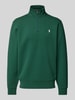 Polo Ralph Lauren Sweatshirt met opstaande kraag Flessengroen