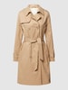 s.Oliver RED LABEL Trenchcoat met platte kraag Beige