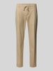 Tommy Hilfiger Tapered Fit Hose aus Baumwoll-Mix Beige