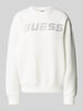 Guess Activewear Sweatshirt met strass-steentjes, model 'CECILIA' Offwhite