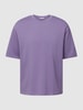 REVIEW Oversized T-Shirt mit Rundhalsausschnitt Flieder